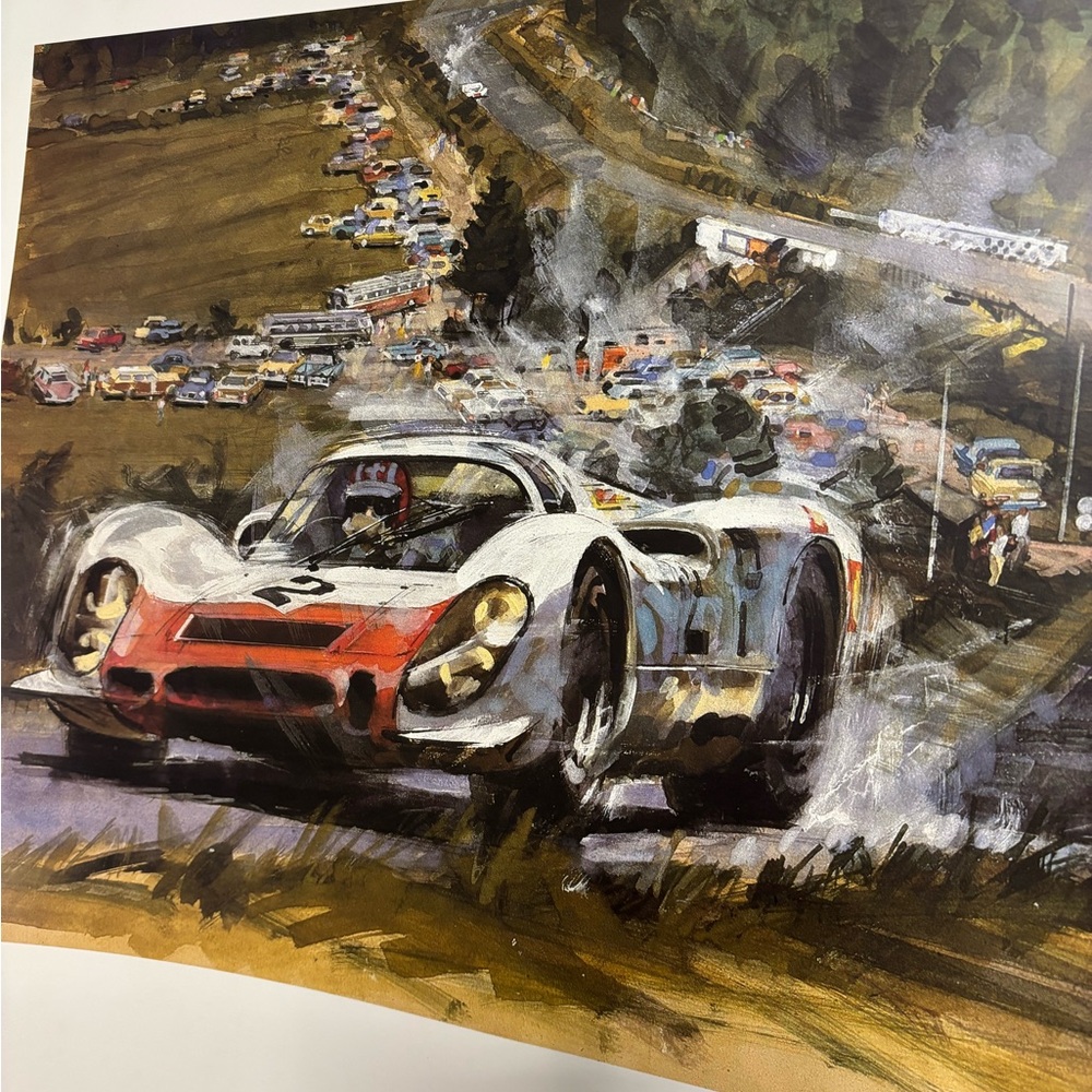 Vintage Limited Edition Racing Posters - Picture 3 of 10